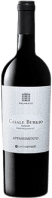 14,95 € Free Shipping | Red wine Mandrarossa Casale Burgio Apassimento I.G.T. Terre Siciliane Sicily Italy Syrah Bottle 75 cl