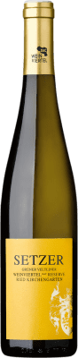28,95 € Envío gratis | Vino Blanco Setzer Kirchengarten Reserva D.A.C. Weinviertel Niederösterreich Austria Grüner Veltliner 75 cl