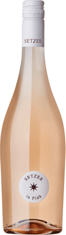 14,95 € Бесплатная доставка | Белое вино Setzer In Pink D.A.C. Weinviertel Niederösterreich Австрия Pinot Black, Portugieser бутылка 75 cl