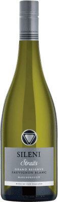 19,95 € 免费送货 | 白酒 Sileni The Straits I.G. Marlborough 马尔堡 新西兰 Sauvignon White 瓶子 75 cl