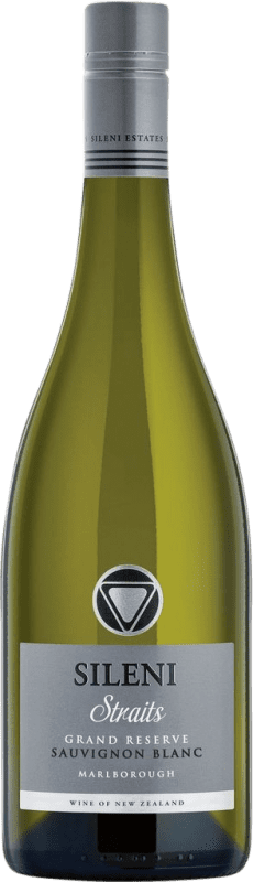 19,95 € Бесплатная доставка | Белое вино Sileni The Straits I.G. Marlborough Марлборо Новая Зеландия Sauvignon White бутылка 75 cl