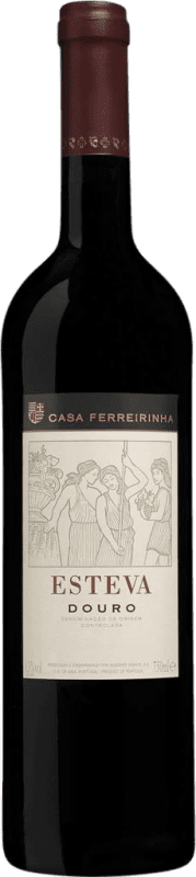 10,95 € Бесплатная доставка | Красное вино Sogrape Casa Ferreirinha Esteva I.G. Douro Дора Португалия Tempranillo — Темпранильо, Nebbiolo — Неббиоло, Touriga Franca Бутылка 75 cl