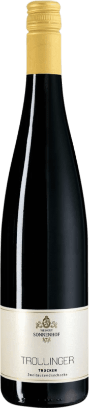 9,95 € Envío gratis | Vino Tinto Sonnenhof Trocken — Seco I.G. Baden Baden-Württemberg Alemania Schiava 75 cl