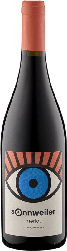 15,95 € Envio grátis | Vinho Tinto Sonnweiler I.G.T. Vigneti delle Dolomiti Tirol del Sur Itália Merlot 75 cl