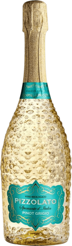 15,95 € Kostenloser Versand | Weißer Sekt Speis & Trank Pizzolato Spumante Extra Dry Extra Trocken Italien Grauburgunder Flasche 75 cl