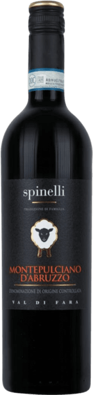 10,95 € Kostenloser Versand | Rotwein Tenute Spinelli Val di Mara D.O.C. Montepulciano d'Abruzzo Abruzzen Italien Montepulciano Flasche 75 cl