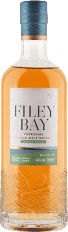 95,95 € Envoi gratuit | Single Malt Whisky Spirit of Yorkshire Filey Bay Peated Finish Batch Yorkshire Royaume-Uni Bouteille 70 cl