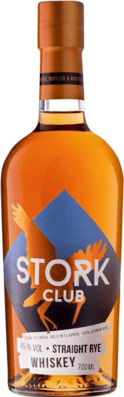 42,95 € Free Shipping | Liqueurs Spreewood Stork Club Rye, Straight Germany 70 cl Whiskey