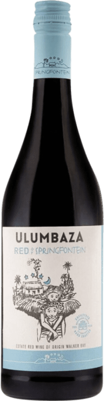17,95 € Free Shipping | Red wine Springfontein Ulumbaza Red I.G. Walker Bay South Africa Merlot, Cabernet Sauvignon, Nebbiolo, Pinotage Bottle 75 cl