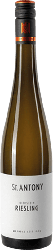 19,95 € Бесплатная доставка | Белое вино St. Antony Niersteiner сухой Q.b.A. Rheinhessen Rheinhessen Германия Riesling бутылка 75 cl