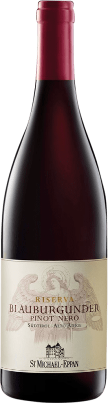 66,95 € Envio grátis | Vinho tinto St. Michael-Eppan Reserva D.O.C. Südtirol Alto Adige Tirol del Sur Itália Pinot Preto Garrafa 75 cl