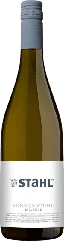 42,95 € 免费送货 | 白酒 Stahl Sonnenstuhl Franken 德国 Sylvaner 瓶子 75 cl