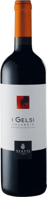 11,95 € 免费送货 | 红酒 Statti I Gelsi Rosso I.G.T. Calabria 卡拉布里亚 意大利 Merlot, Cabernet Sauvignon, Gaglioppo 瓶子 75 cl