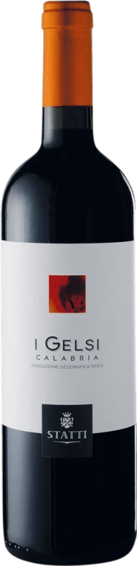 11,95 € 送料無料 | 赤ワイン Statti I Gelsi Rosso I.G.T. Calabria カラブリア イタリア Merlot, Cabernet Sauvignon, Gaglioppo ボトル 75 cl