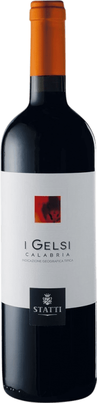 11,95 € Envío gratis | Vino Tinto Statti I Gelsi I.G.T. Calabria Calabria Italia Merlot, Cabernet Sauvignon, Gaglioppo Botella 75 cl