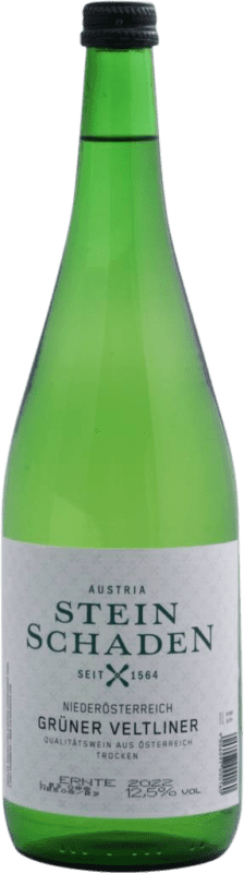 9,95 € 送料無料 | 白ワイン Steinschaden ドライ I.G. Niederösterreich Niederösterreich オーストリア Grüner Veltliner ボトル 1 L