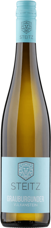 9,95 € Kostenloser Versand | Weißwein Steitz Vulkanstein Q.b.A. Rheinhessen Rheinhessen Deutschland Pinot Gris — Grauburgunder Flasche 75 cl