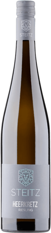 45,95 € Envio grátis | Vinho branco Steitz Heerkretz Lagenwein Q.b.A. Rheinhessen Rheinhessen Alemanha Riesling Garrafa 75 cl