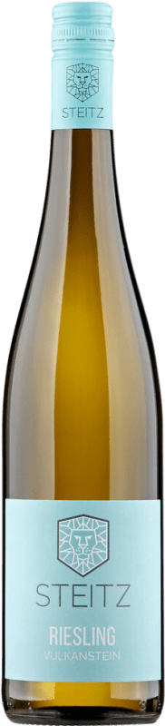 13,95 € Бесплатная доставка | Белое вино Steitz Vulkanstein сухой Q.b.A. Rheinhessen Rheinhessen Германия Riesling бутылка 75 cl