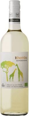 6,95 € Бесплатная доставка | Белое вино Stellar Organics Ithemba W.O. Western Cape Western Cape South Coast Южная Африка Sauvignon White бутылка 75 cl