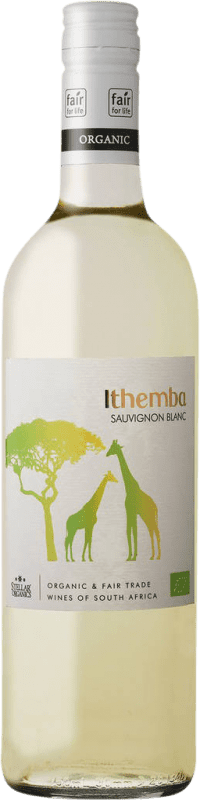 6,95 € Бесплатная доставка | Белое вино Stellar Organics Ithemba W.O. Western Cape Western Cape South Coast Южная Африка Sauvignon White бутылка 75 cl