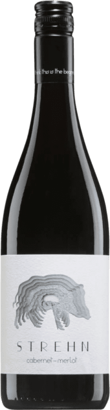 17,95 € Kostenloser Versand | Rotwein Strehn Cabernet Merlot Trocken I.G. Burgenland Burgenland Österreich Merlot, Cabernet Sauvignon Flasche 75 cl