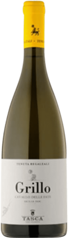 22,95 € Free Shipping | White wine Tasca d'Almerita Cavallo delle Fate D.O.C. Sicilia Sicily Italy Grillo Bottle 75 cl