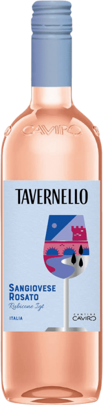 7,95 € Spedizione Gratuita | Vino Rosato Tavernello I.G.T. Rubicone Forlì-Cesena Italia Sangiovese 75 cl
