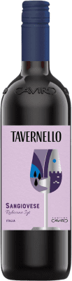 5,95 € Kostenloser Versand | Rotwein Tavernello I.G.T. Rubicone Forlì-Cesena Italien Sangiovese Flasche 75 cl