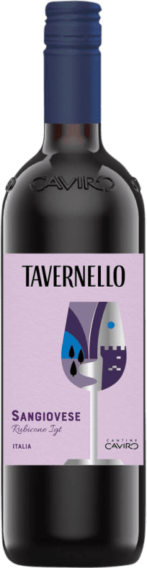 5,95 € Бесплатная доставка | Красное вино Tavernello I.G.T. Rubicone Forlì-Cesena Италия Sangiovese бутылка 75 cl