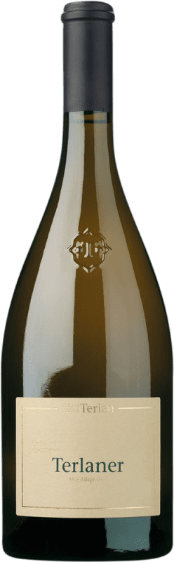 12,95 € Бесплатная доставка | Белое вино Terlan Terlaner D.O.C. Trentino Трентино Италия Chardonnay, Pinot White, Sauvignon Половина бутылки 37 cl