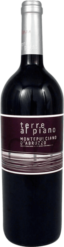 12,95 € Spedizione Gratuita | Vino Rosso Terre al Piano D.O.C. Montepulciano d'Abruzzo Abruzzo Italia Montepulciano 75 cl