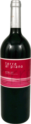 8,95 € Бесплатная доставка | Красное вино Terre al Piano I.G.T. Veneto Венето Италия Merlot бутылка 75 cl