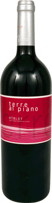 13,95 € Spedizione Gratuita | Vino Rosso Terre al Piano I.G.T. Veneto Veneto Italia Merlot 1 L