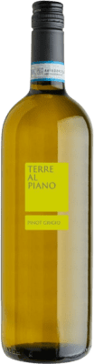 9,95 € Бесплатная доставка | Белое вино Terre al Piano I.G.T. Veneto Венето Италия Pinot Grey бутылка 75 cl