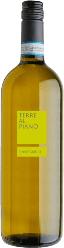 12,95 € Spedizione Gratuita | Vino Bianco Terre al Piano I.G.T. Veneto Veneto Italia Pinot Grigio 75 cl