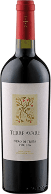 10,95 € 免费送货 | 红酒 Terre Avare I.G.T. Puglia 普利亚大区 意大利 Nero di Troia 瓶子 75 cl