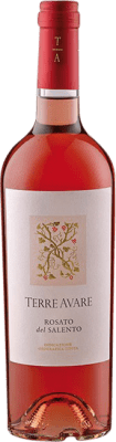 6,95 € Бесплатная доставка | Розовое вино Terre Avare Rosato I.G.T. Salento Италия Negroamaro бутылка 75 cl