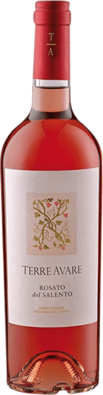 9,95 € Free Shipping | Rosé Wine Terre Avare I.G.T. Salento Italy Negroamaro Bottle 75 cl