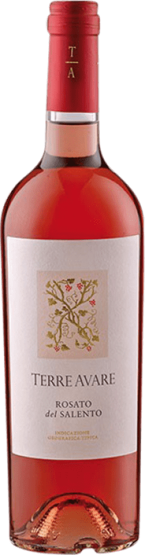 10,95 € 送料無料 | ロゼワイン Terre Avare Rosato I.G.T. Salento イタリア Negroamaro ボトル 75 cl