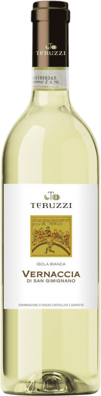 8,95 € Бесплатная доставка | Белое вино Teruzzi & Puthod D.O.C.G. Vernaccia di San Gimignano Тоскана Италия Vernaccia бутылка 75 cl