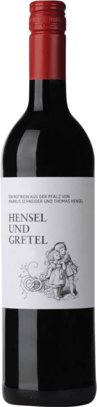 18,95 € 免费送货 | 红酒 Thomas Hensel & Markus Schneider Hensel & Gretel Rotwein 干 Q.b.A. Pfälz 普法尔茨 德国 Merlot, Cabernet Sauvignon, Blaufränkisch, Saint Laurent 瓶子 75 cl