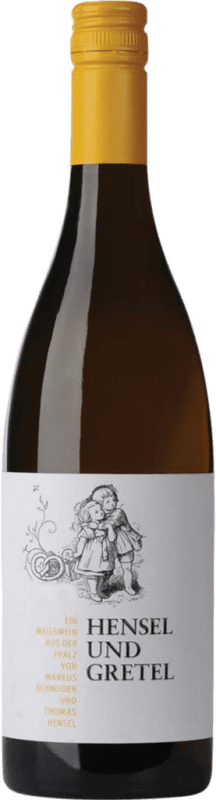 19,95 € 免费送货 | 白葡萄酒 Thomas Hensel & Markus Schneider Hensel & Gretel 干 Q.b.A. Pfälz 普法尔茨 德国 Nebbiolo, Pinot Grey 瓶子 75 cl