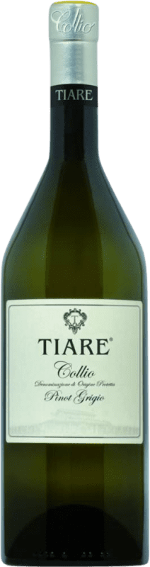 18,95 € Envío gratis | Vino Blanco Tiare D.O.C. Collio Italia Pinot Gris Botella 75 cl