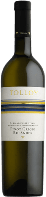 15,95 € Бесплатная доставка | Белое вино Tolloy D.O.C. Alto Adige Tirol del Sur Италия Pinot Gris — Пино Гри 75 cl