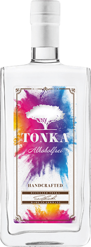 26,95 € Envio grátis | Genever Gin Tonka Alemanha Garrafa Medium 50 cl Sem Álcool