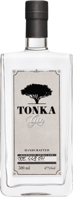 35,95 € Envío gratis | Ginebra Tonka Gin Alemania Botella Medium 50 cl