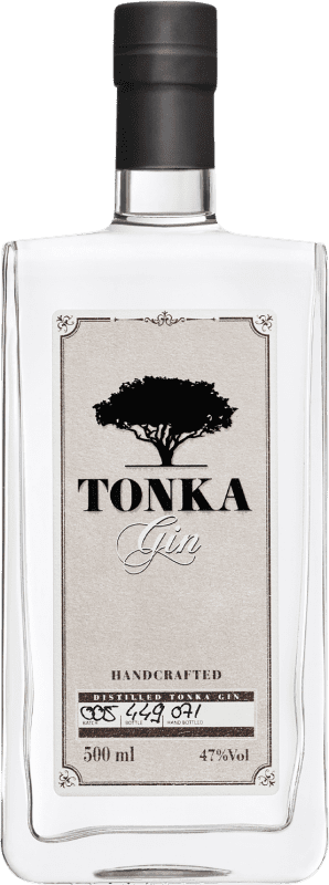 35,95 € Kostenloser Versand | Genever Gin Tonka Deutschland Medium-Flasche 50 cl