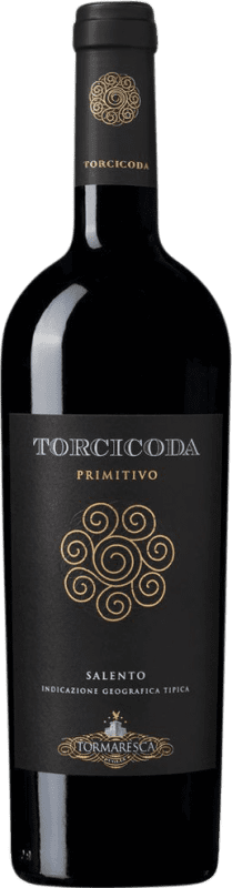 181,95 € Free Shipping | Red wine Tormaresca Torcicoda I.G.T. Salento Italy Primitivo Special Bottle 5 L