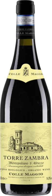 42,95 € Spedizione Gratuita | Vino Rosso Torre Zambra Colle Maggio D.O.C. Abruzzo Abruzzo Italia Montepulciano Eco — Biologico Bottiglia Magnum 1,5 L